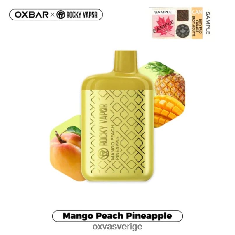 OXVA Stockholm | 4428Z32 mango persika ananas OXVA OXBAR 4500