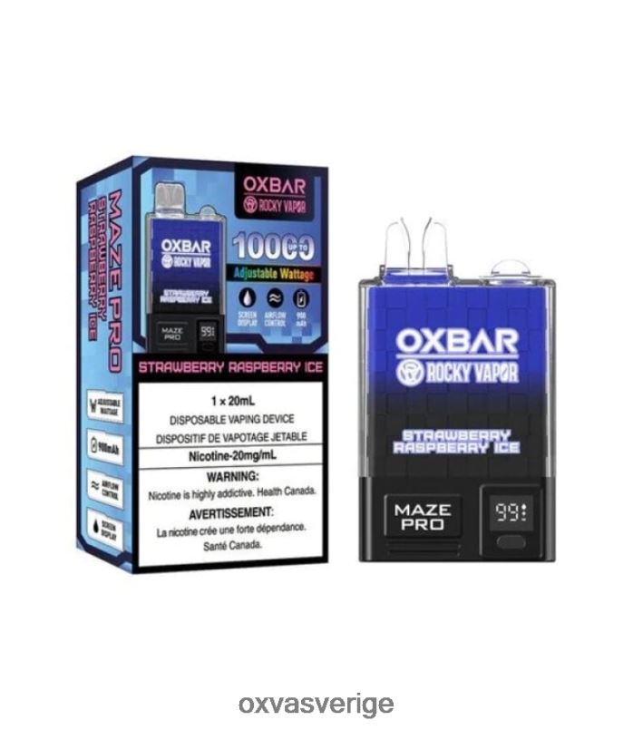 OXVA Price | 4428Z30 jordgubbshallonis OXVA OXBAR MAZE PRO 10000