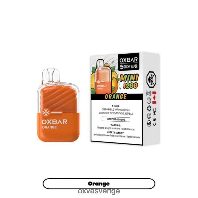 OXVA Disposable Price | 4428Z7 orange OXVA OXBAR MINI 1200