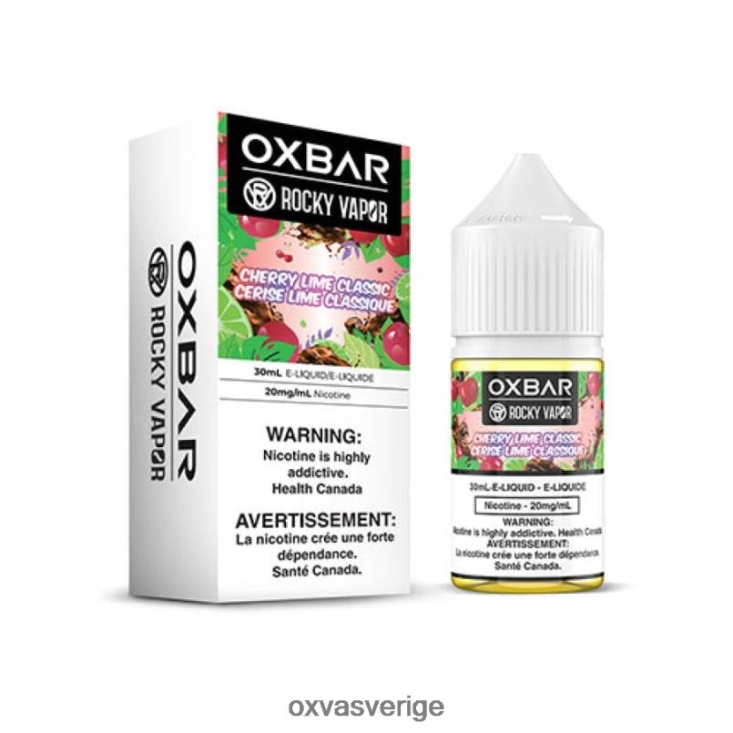 OXVA Online Store | 4428Z49 klassisk körsbärslime OXVA OXBAR 30ml salt nic