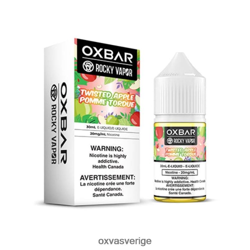 OXVA Sverige | 4428Z51 vridet äpple OXVA OXBAR 30ml salt nic