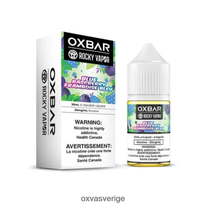 OXVA Sverige | 4428Z61 blå hallon OXVA OXBAR 30ml salt nic