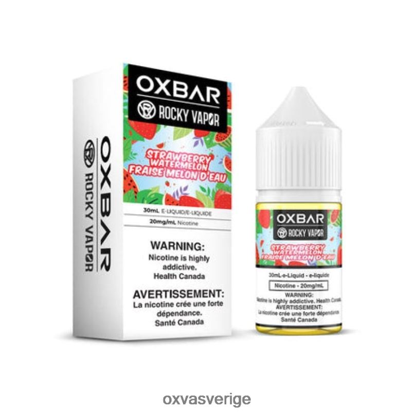 OXVA Vape Shop | 4428Z54 jordgubbsvattenmelon OXVA OXBAR 30ml salt nic